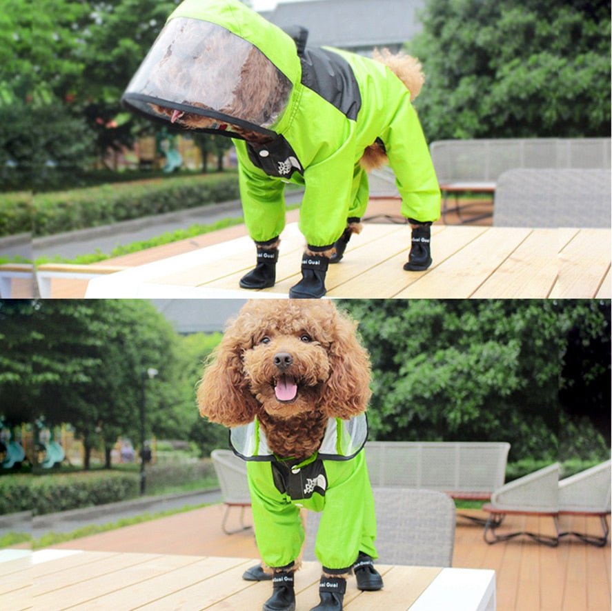 Raincoat for Small and Medium Dogs