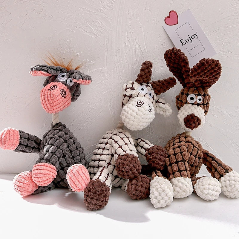 Indestructible Croc Bite Plush Toy