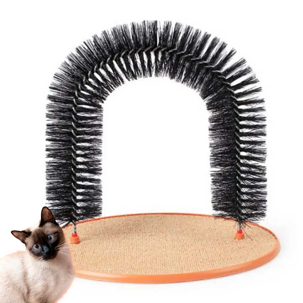 Cat Massager Toy with Scratcher