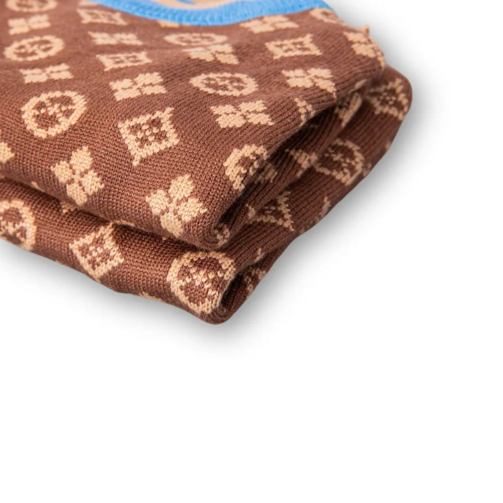 Patterned Knit Dog Sweater