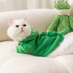 Frog Hoodie for Cats