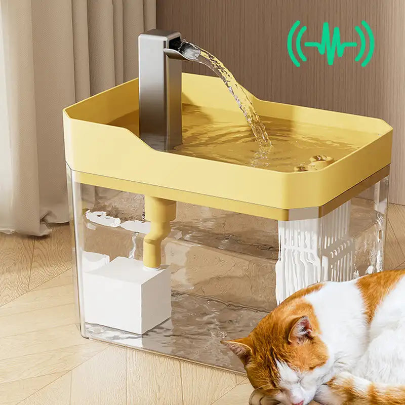 Electric Drinking Fountain with Purifier for Pets
