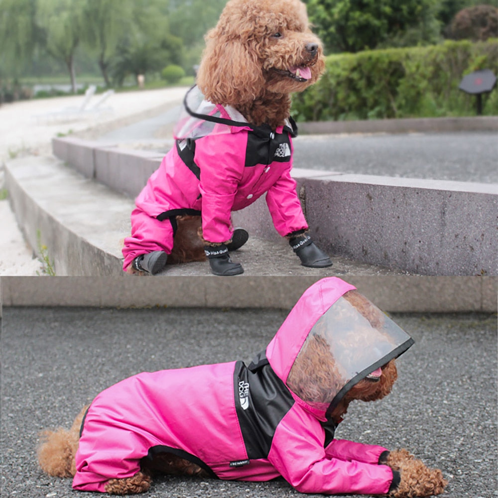 Raincoat for Small and Medium Dogs