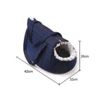 Pet Carrier Bag with Opening and Safety Hook