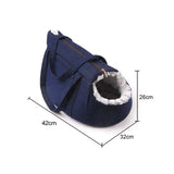 Pet Carrier Bag with Opening and Safety Hook