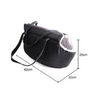 Pet Carrier Bag with Opening and Safety Hook